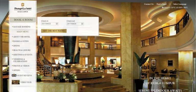 酒店網站設計04