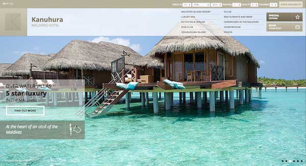 酒店網站設計09